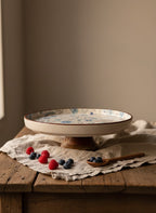 Blue Floral Platter