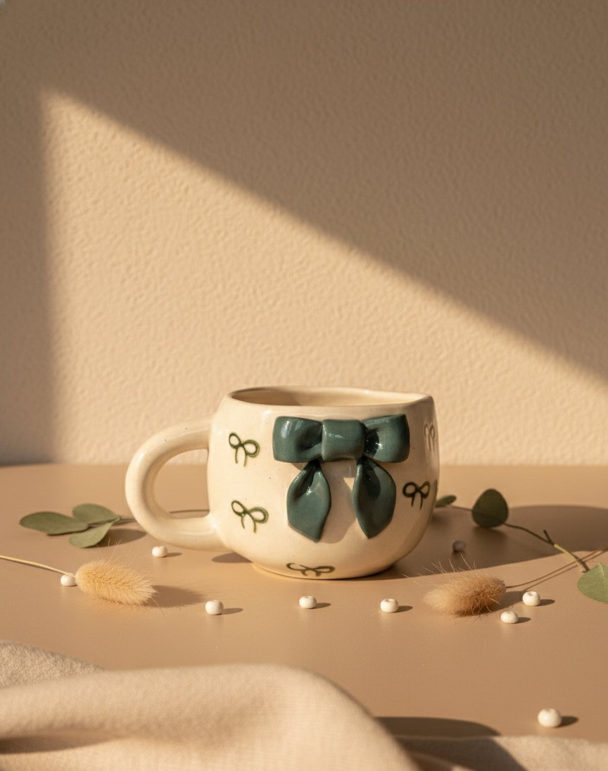 Bow Mini Mug | Set of 2