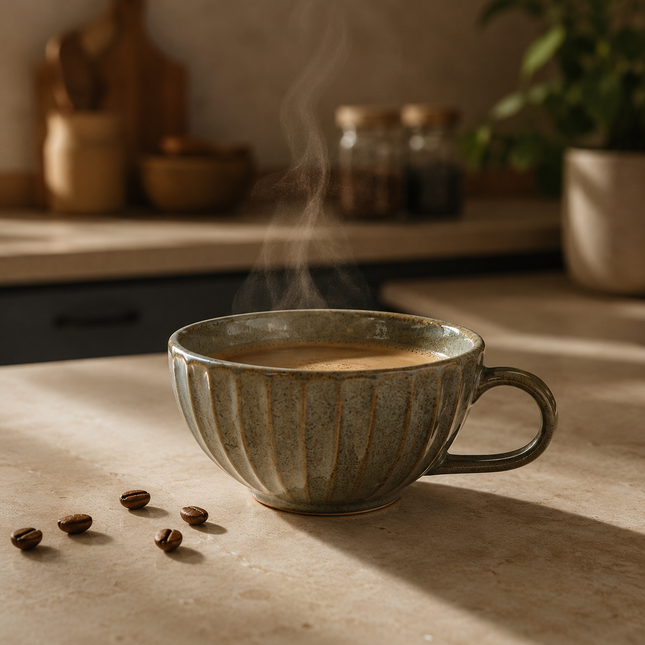 Pleated Brew Mug | Set of 2