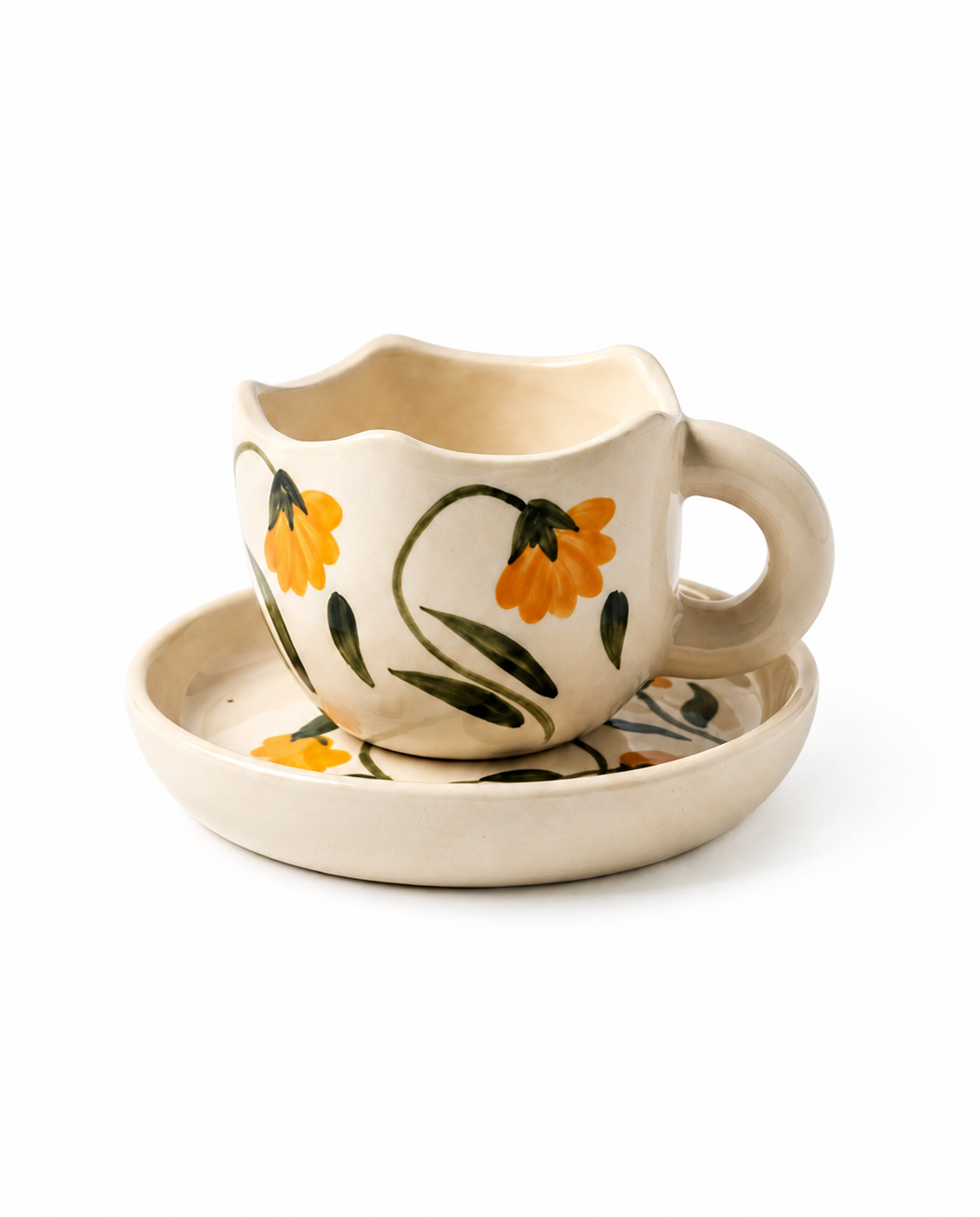 Daisy Cup & Saucer
