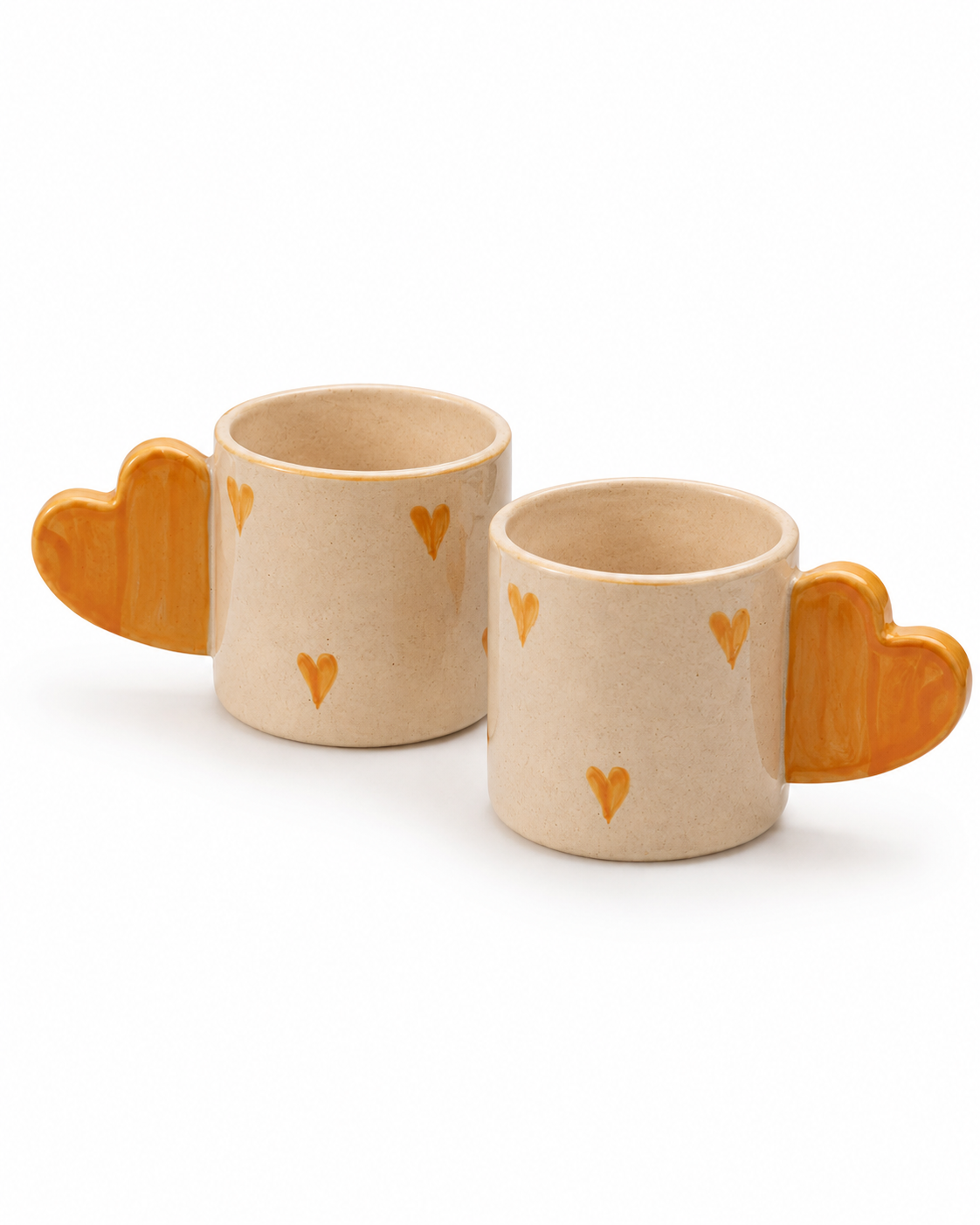 Honey Heart Mug | Set of 2