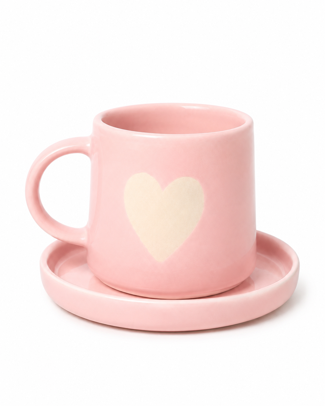Single Heart - Pink