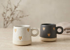 Golden Love Mug | Set of 4