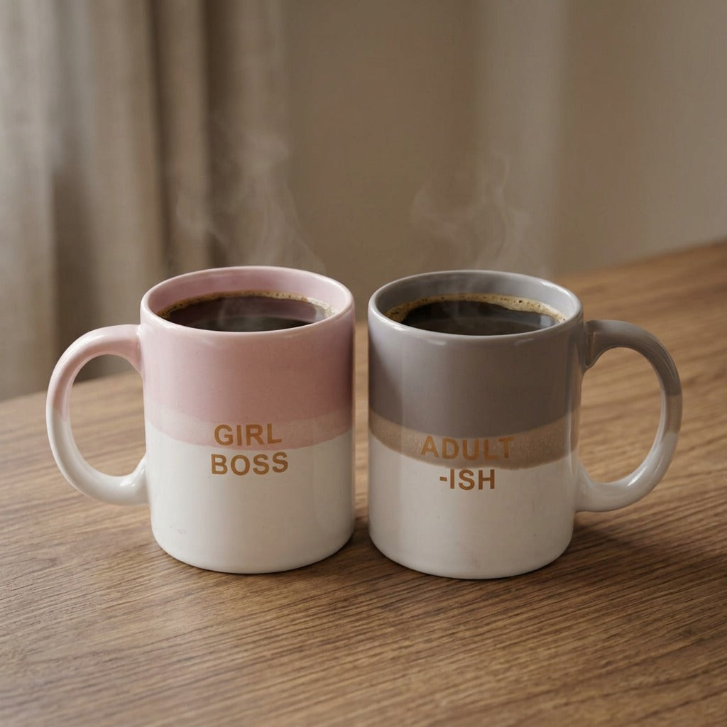 Boss Mode Mugs | Set of 2