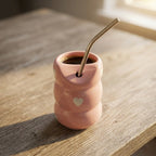 Sipper with Metal Straw