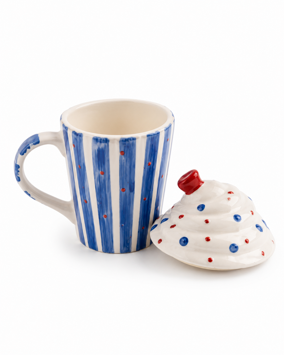Cherry On Top Mug with Lid