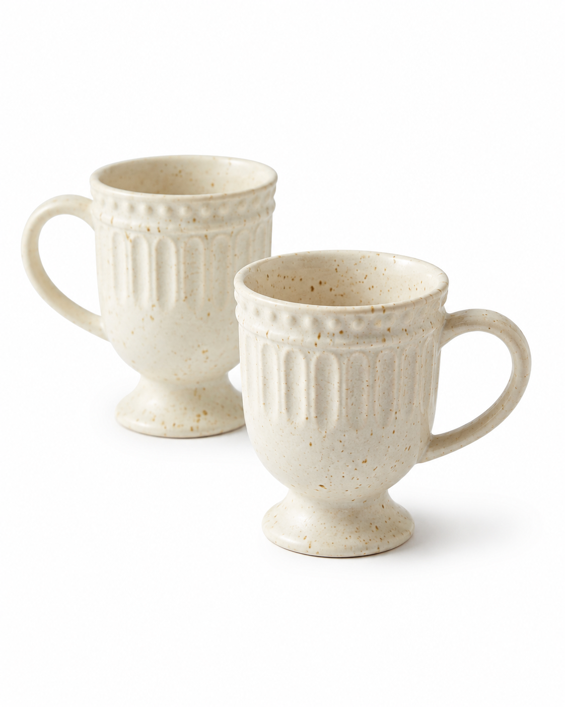 Rustic Ivory Duo | Set of 2