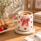 Ribbon Heart Mug