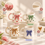 Ribbon Heart Mug