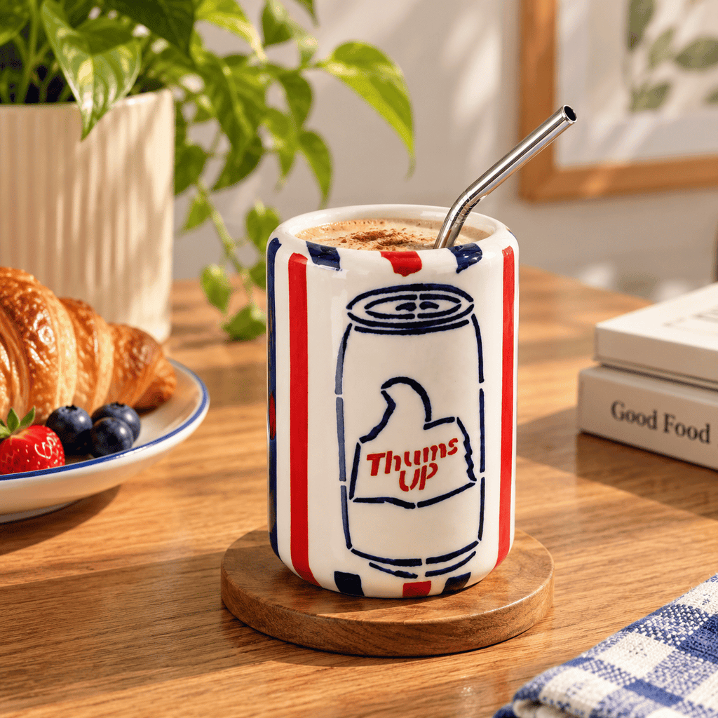 Thums Up Doodle Sipper